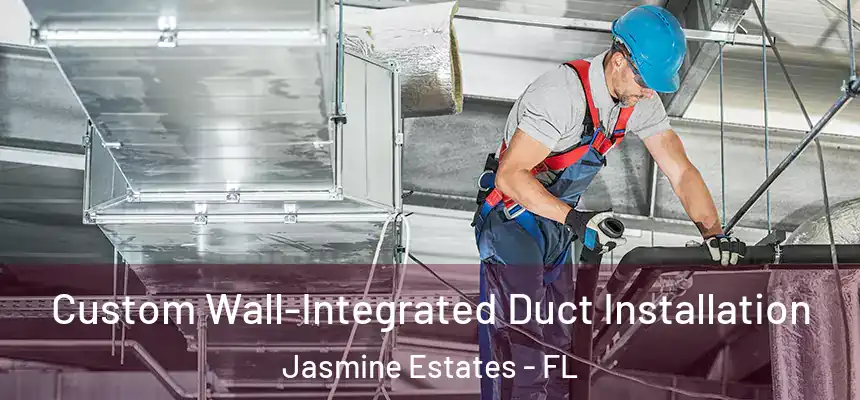 Custom Wall-Integrated Duct Installation Jasmine Estates - FL