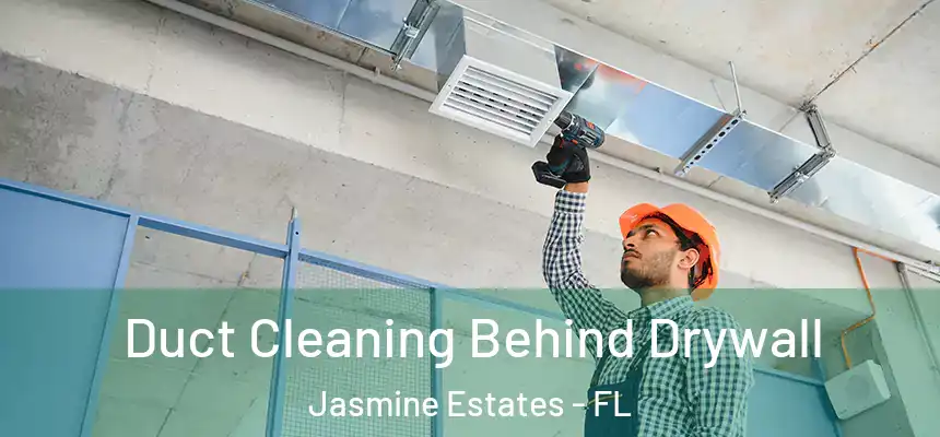 Duct Cleaning Behind Drywall Jasmine Estates - FL