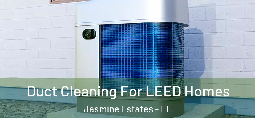 Duct Cleaning For LEED Homes Jasmine Estates - FL