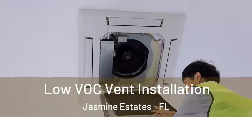 Low VOC Vent Installation Jasmine Estates - FL
